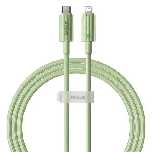 Кабель Baseus Habitat Series Fast Charging Cable Type-C to iP 20W 2m Natural Green - фото 1