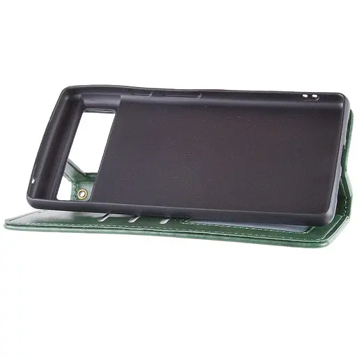 Шкіряний чохол-книжка Getman Gallant (PU) для Google Pixel 7a Зелений - фото 5