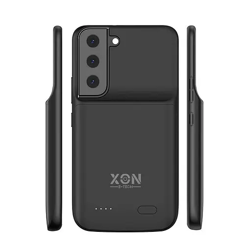 Чехол-аккумулятор XON PowerCase для Samsung S22 4800 mAh Черный (PCBS2122148B 3022) - фото 3