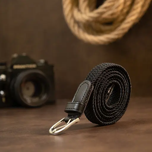 Ремінь Vintage текстильний жіночий 90х1,6 см acs0022812 - фото 6