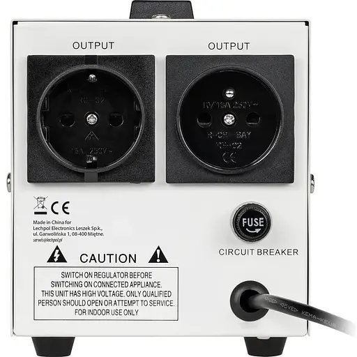 Стабілізатор напруги Kemot SER-500 500VA 150Vac-270Vac - фото 4