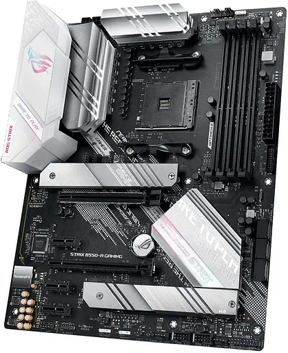 Материнская плата ASUS ROG STRIX B550-A Gaming (ROG STRIX B550-A GAMING) (Socket AM4, AMD B550, ATX) - фото 2