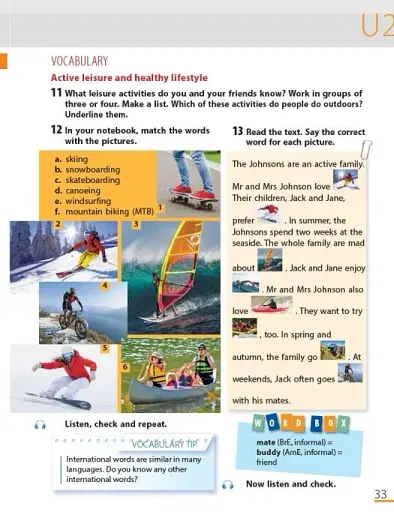 Англійська мова. 6 клас. Підручник "Hip-Hip hello!" - фото 5