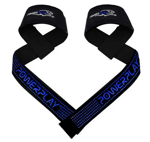 Лямки для тяги PowerPlay 7064 Черно-Синие (PP_7064_Black/Blue) - фото 2