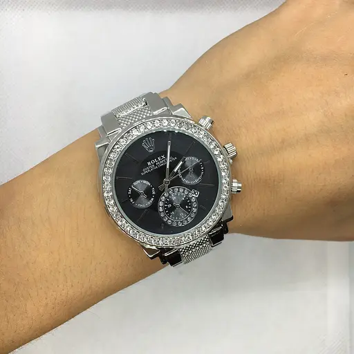 Наручний годинник жіночий Clockhouse Rolex Сріблястий (IBW490SB) - фото 5