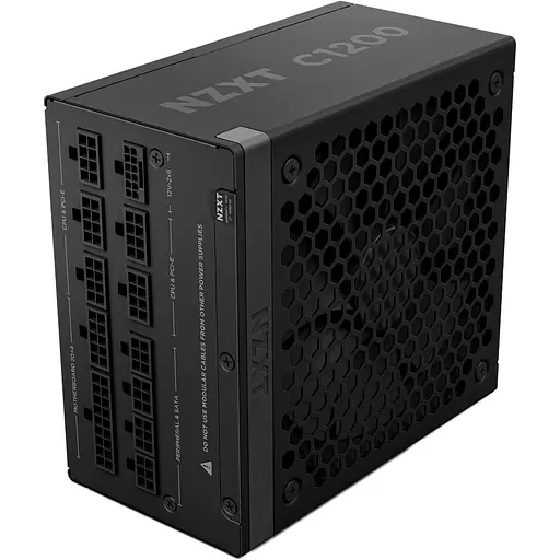 Блок живлення NZXT C1200W ATX 3.1 80+ Gold Black (PA-2G2BB-EU) - фото 2