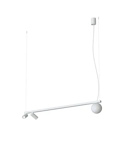 Підвісний світильник, люстра Nowodvorski 11445 Fourty III GU10+G9 3x10W IP20 Білий - фото 1