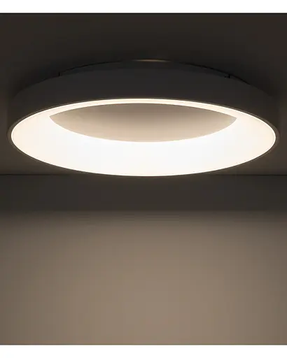 Світильник стельовий Nowodvorski 11202 Nikki Round LED 1x60W 3000K 5400Lm IP20 білий - фото 2