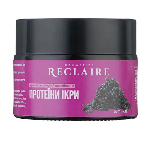 Увлажняющий Крем-Флюид для лица с протеинами икры Reclaire 50 мл - фото 1