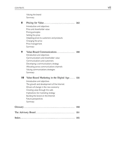 Value-based Marketing: Marketing Strategies for Corporate Growth and Shareholder Value (2nd Edition) - фото 4