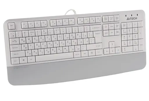 Клавіатура A4Tech Fstyler FK20 USB White (FK20 (White)) - фото 3