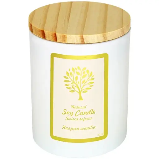 Свеча Aurora Natural Soy Candle Tempting Vanilla 150 г