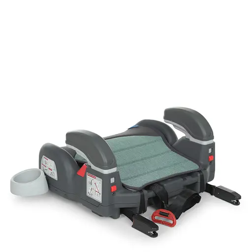 Бустер дитячий автомобільний El Camino ME 1144 RORO Isofix Royal Mint з регульованими підлокітниками - фото 5