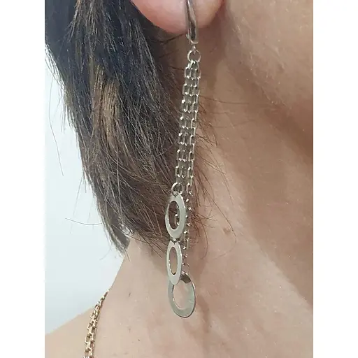 Серебряные серьги Империя золота. СБ141С - фото 2