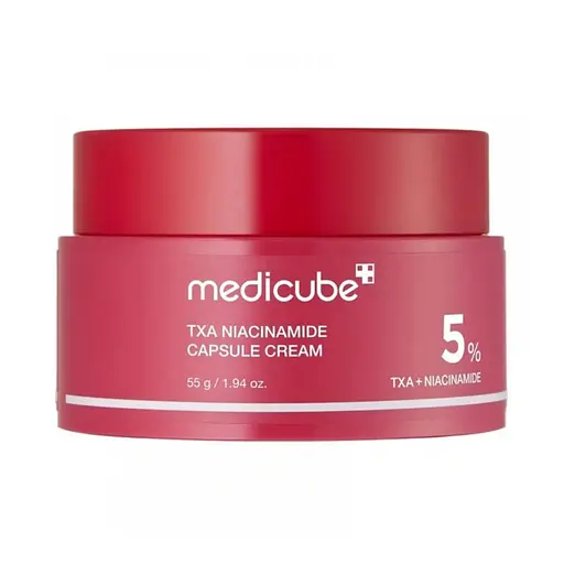 Капсульный крем с ниацинамидом и транексамовой кислотой TXA Niacinamide Capsule Cream Medicube 55 г - фото 1
