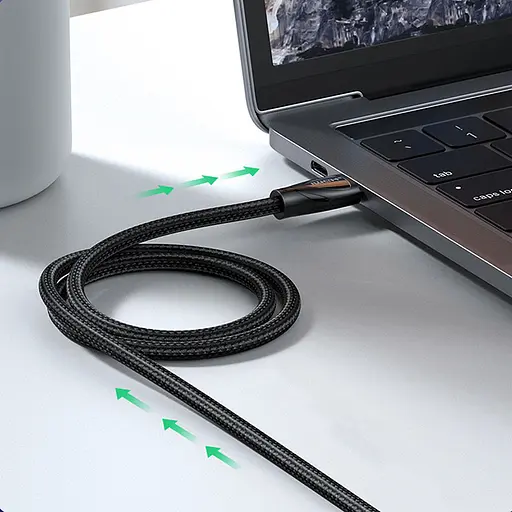 Кабель Ugreen HDMI M - M 3,0 м V2.1 с оплеткой 8K 60 Гц/4K 120 Гц HD140 Черный - фото 5