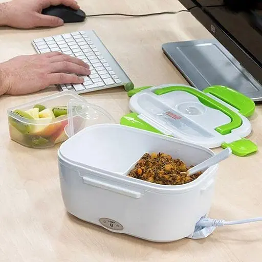 Ланчбокс з підігрівом electric lunch box електричний контейнер для їжі судочок з підігрівом - фото 7