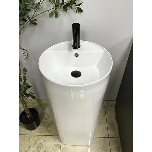 Умивальник підлоговий VBI Asola white VBI-019019, Білий - фото 1