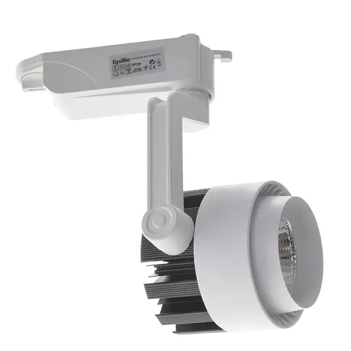 Світильник трековий поворотний LED KW-53/20W WW WH/BK Brille 32-451 - фото 2