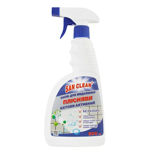 Средство для удаления плесени San Clean без хлора 500 г - фото 1