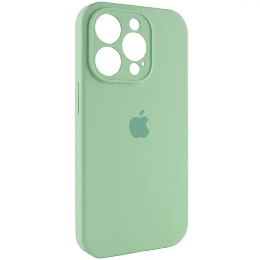 Чехол Epik Silicone Case Full Camera Protective AA для Apple iPhone 15 Pro 6.1 Зеленый/Pistachio - фото 2