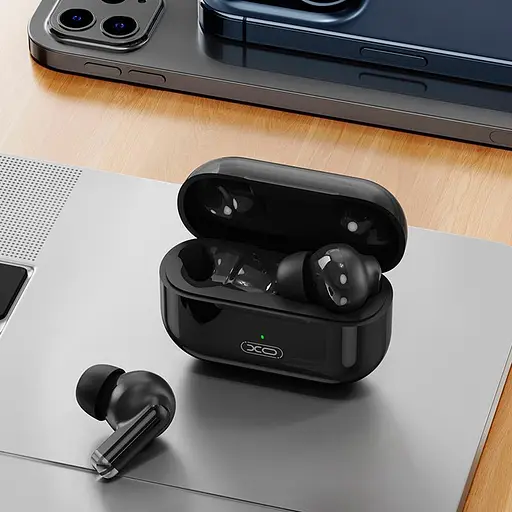 Наушники беспроводные XO X40 Noak стереогарнитура в кейсе черная - фото 2