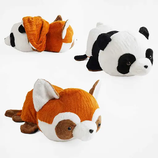 М'яка іграшка M 17658 2в1, "Панда", двостороння, довжина - 60 см (6900077176582) - фото 2