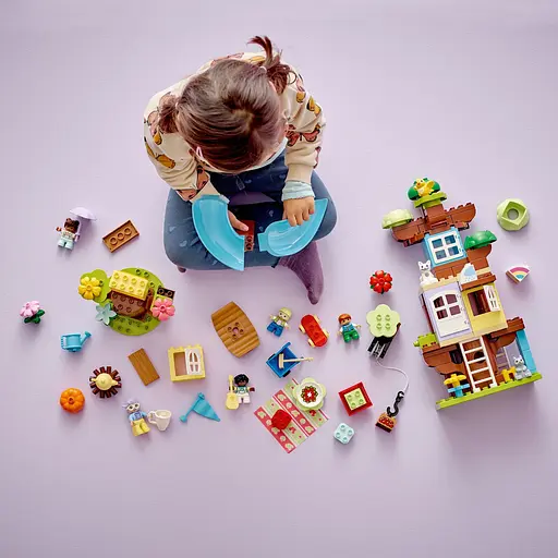 Уценка. Конструктор LEGO DUPLO Town Домик на дереве 3 в 1, 126 деталей (10993) - фото 7