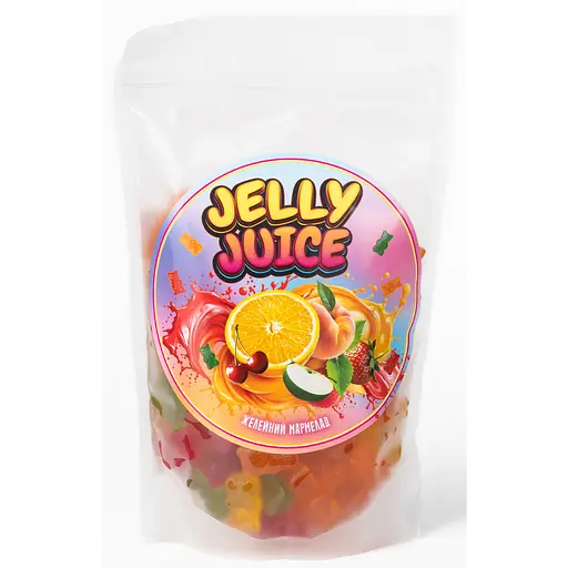 Мармелад желейний Jelly Juice Funny Bears Мультифруктовий з натуральним соком 450 г