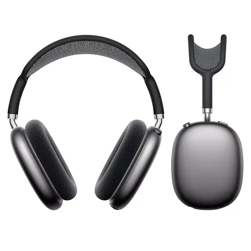 Накладні навушники Borofone BO35 Plus Adorable, ANC, BT headphones, BT5.4, AUX, 400mAh, 32h, 45h, grey - фото 3