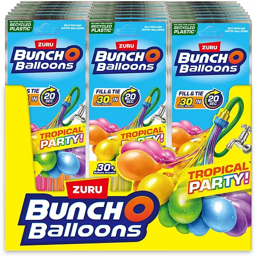 Ігровий набір Bunch O Balloons Водні кульки Тропік 30 шт. в асортименті (56479UQ1) - фото 1