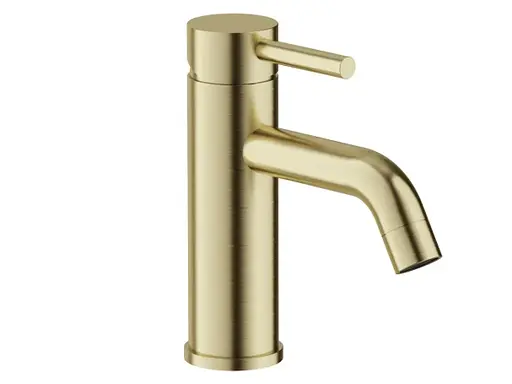 Змішувач для умивальника Volle Cruze cepillado oro 1547.010115 - фото 1