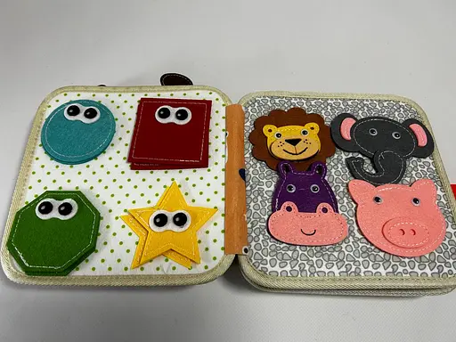 М'яка книжка-бізіборд фетровий - фото 4