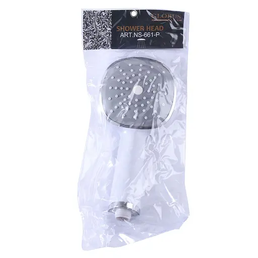 Ручной душ Globus Lux NS-661-P SNOW 000020783, Хром - фото 2