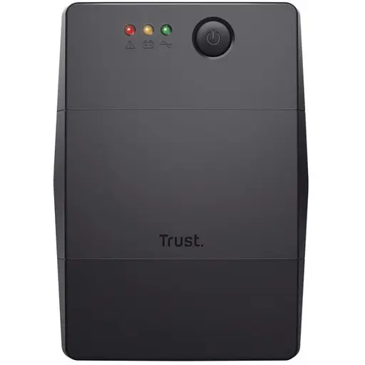 Источник бесперебойного питания Trust Paxxon 800VA UPS 23503, 2 Outlets 1.4 м Black - фото 2