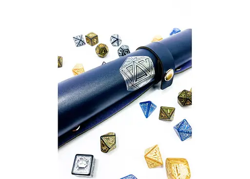 Настільна гра Планета Ігор Лоток для кубиків D20 (синій) (Dice tray D20 navy) (pi-dt014) - фото 6