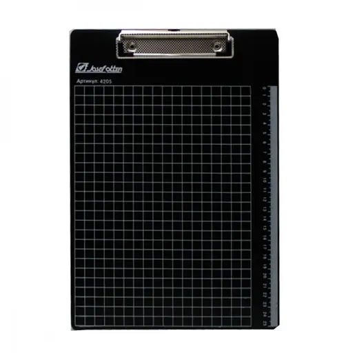 Планшет А4 з лінійкою з металевим притиском, 8004B (В асортименті)