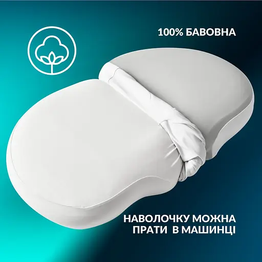 Подушка Ideia CloudTherapy ортопедична з ефектом пам'яті 65х40х10 см (8-35858*002) - фото 3