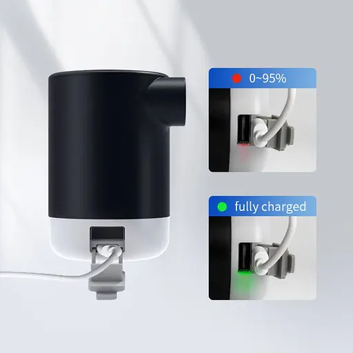 Насос-ліхтар-powerbank кемпінговий Flextail Max Pump 2 Pro, помаранчевий - фото 4