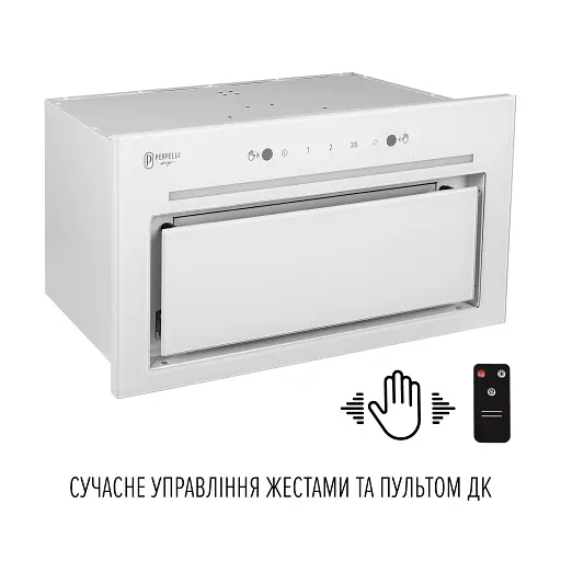 Вытяжка полновстраиваемая Perfelli Design Filini 5 Bianco - фото 7