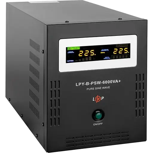 Источник бесперебойного питания (ИБП) LogicPower LPY-B-PSW-6000VA+ 4200Вт 10A/20A (6615) [107292] - фото 2