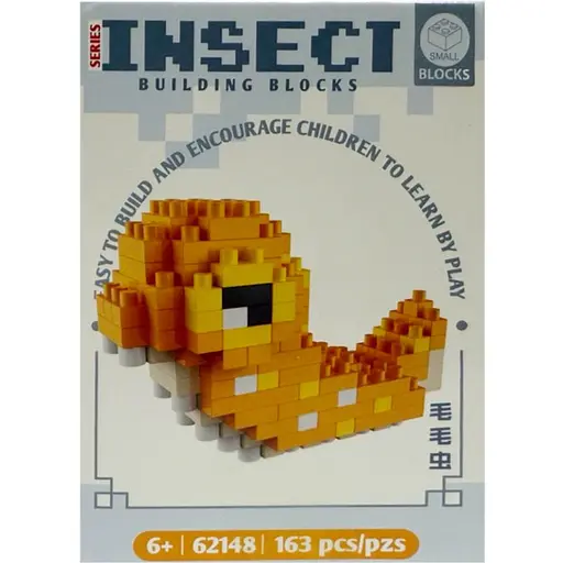 Детский конструктор Насекомые Bambi A62148 163 детали - фото 1