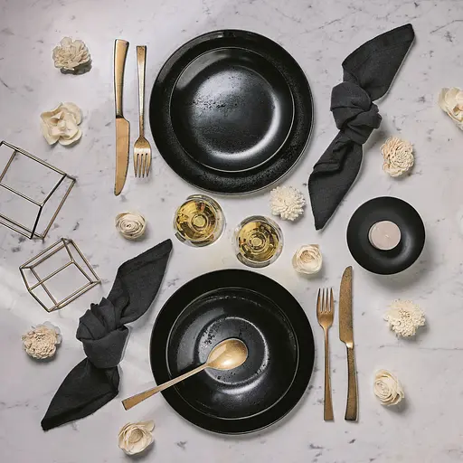 Тарілка десертна Luminarc Diana 19 см Black (V0124) - фото 8