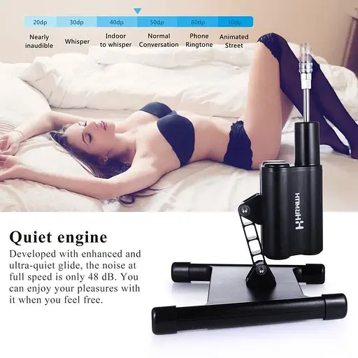 Смарт секс-машина Hismith AK-03 Sex Machine APP з фалоімітатором - фото 5