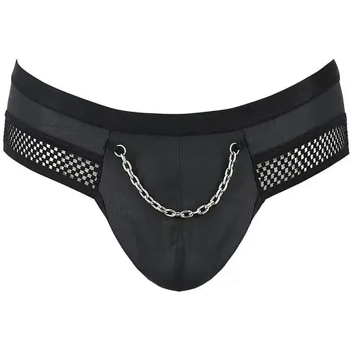 Труси чоловічі Passion 030 Slip Open Tom black L/XL - фото 3