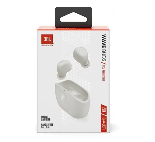 Навушники JBL Wave Buds TWS White - фото 7