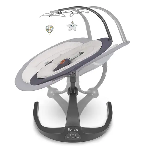 Крісло-гойдалка Lionelo Rina Grey Concrete (LO-RINA GREY CONCRETE) - фото 5