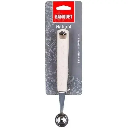 Ложка для фруктов 20.5x3cm нержавеющая сталь NATURAL Banquet