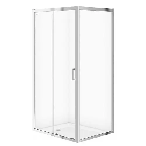 Душова кабіна Cersanit Zip 120x90 S154-004, прозорий, хром - фото 1