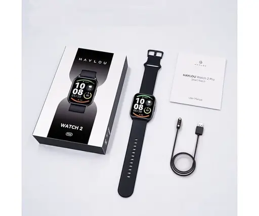 Годинник розумний Xiaomi Haylou Watch 2 Pro LS02 Pro глобальні темно-сині - фото 3